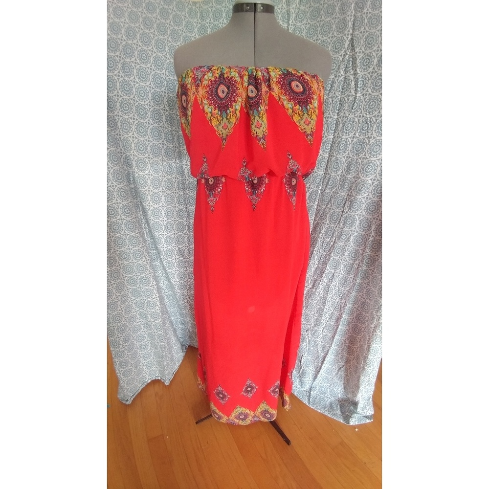 Love Tree Maxi Dress sz M
